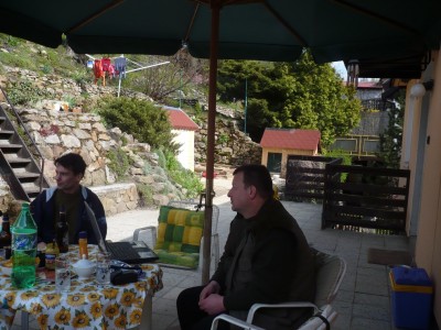 Carlos a Petnov (zleva)