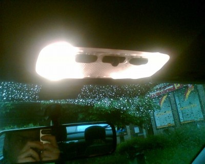 Boční interiérové světýlka (obyčejná žárovečka)