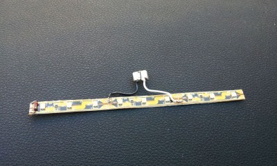 Maly kusok plosaka sa vsunie miesto ziarovky