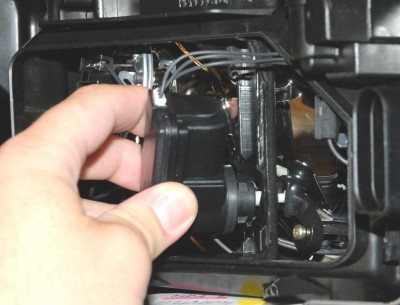 Povytáhnout motorek i s parabolou