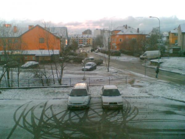 Ráno na Chodově