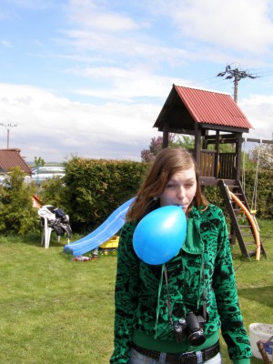 Balónky dali zabrat....