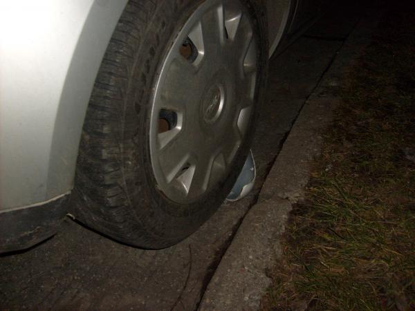 kryt zrcatka pod zadnim kolem vinika